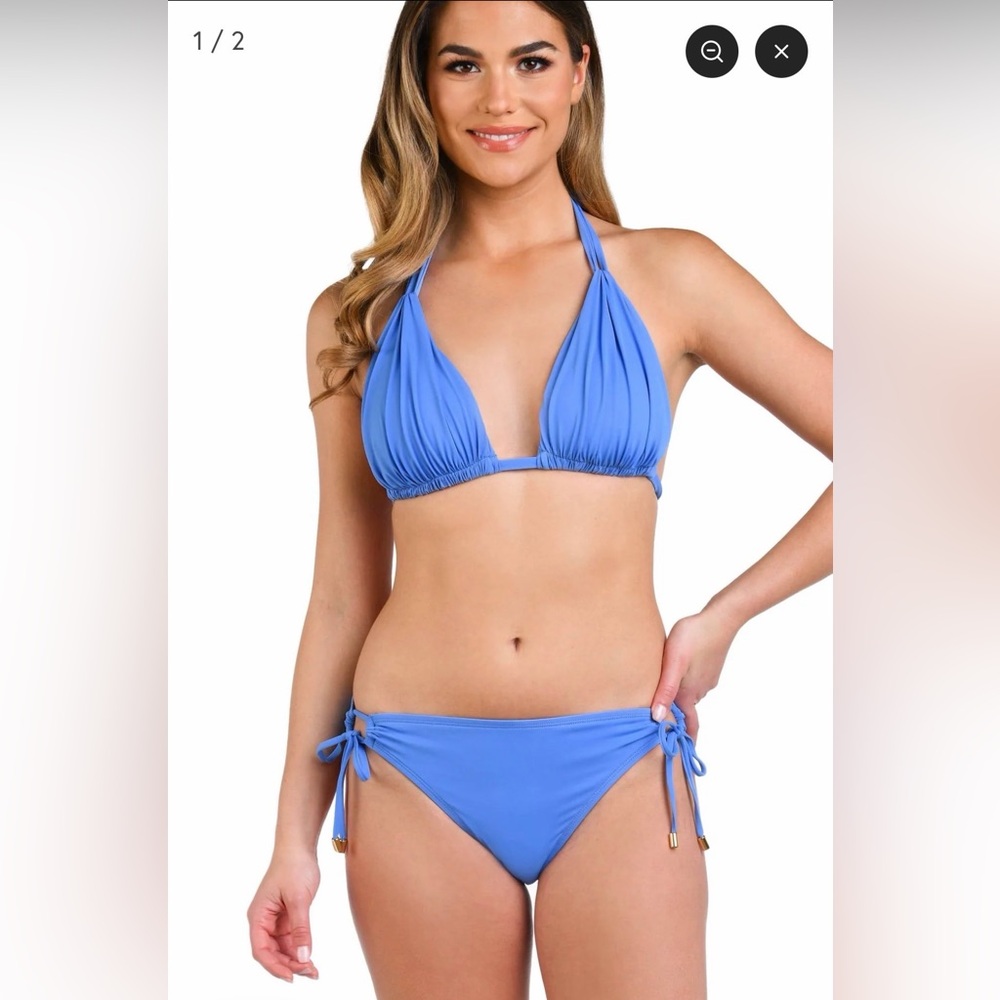 La Blanca Island Goddess Halter Bikini